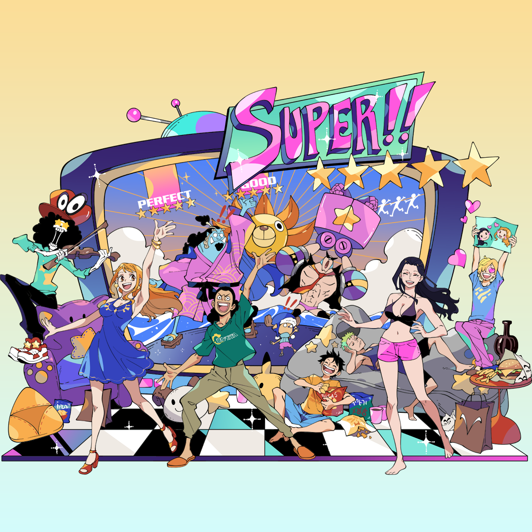 ポール・パルニック cartoon art レプリカ DANCING 新品 🕺OP Just Dance In-Hand Extra – Nakama Pin