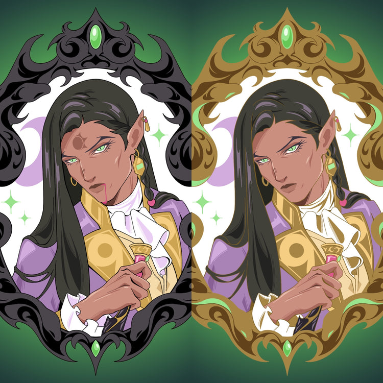 Aztec Vampire Portrait Preorder