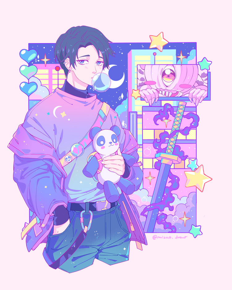 Modern Kawaii Sorcerers Extra In-Hand