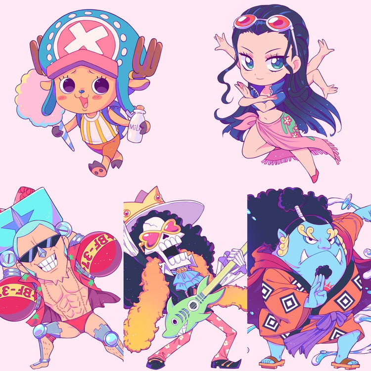 Wave 2 OP Chibi In-Hand Extras