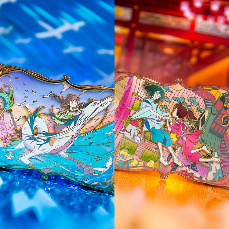 Spirited Frame Pin on Pin