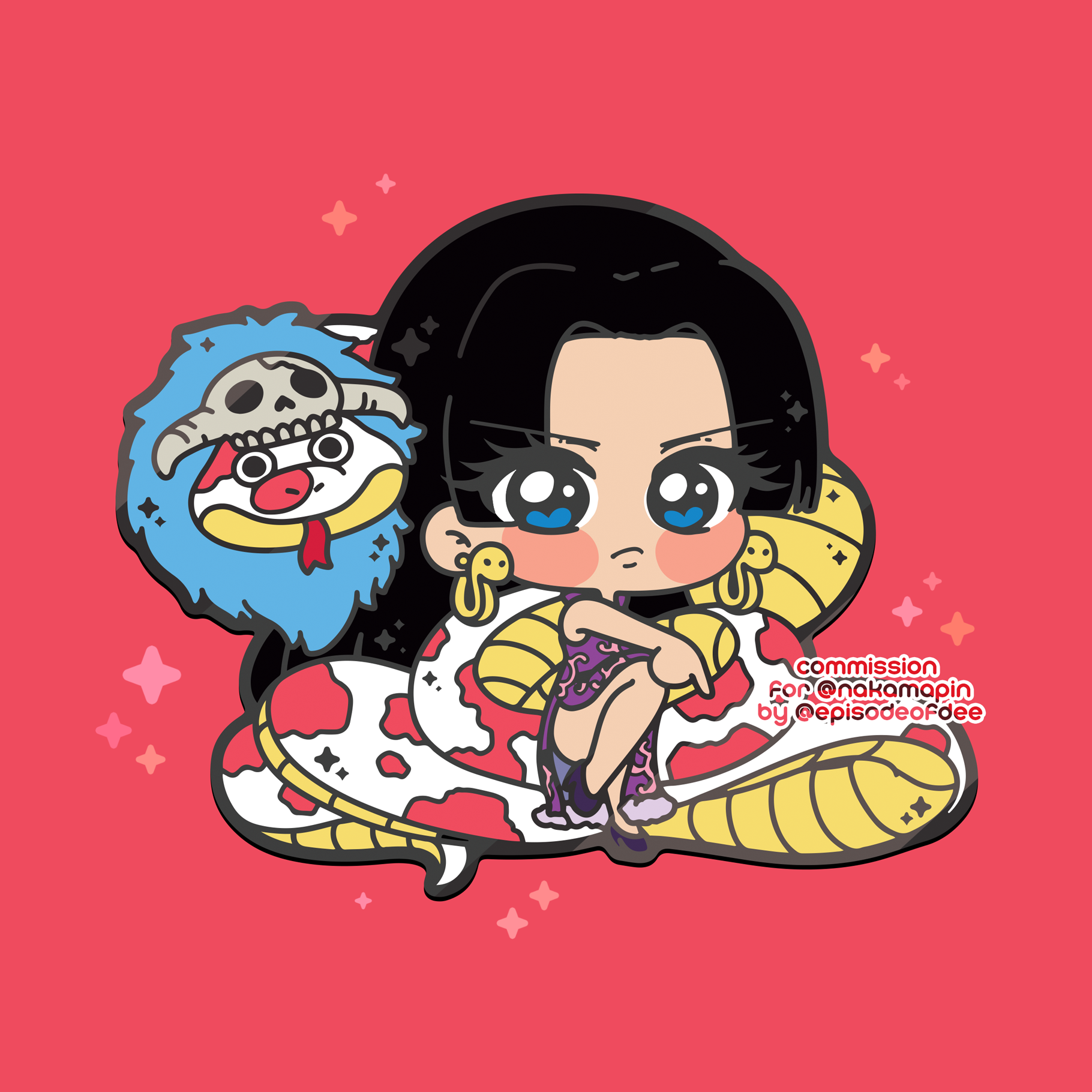 邦楽 Chibi Chibi In-Hand Extra – Nakama Pin