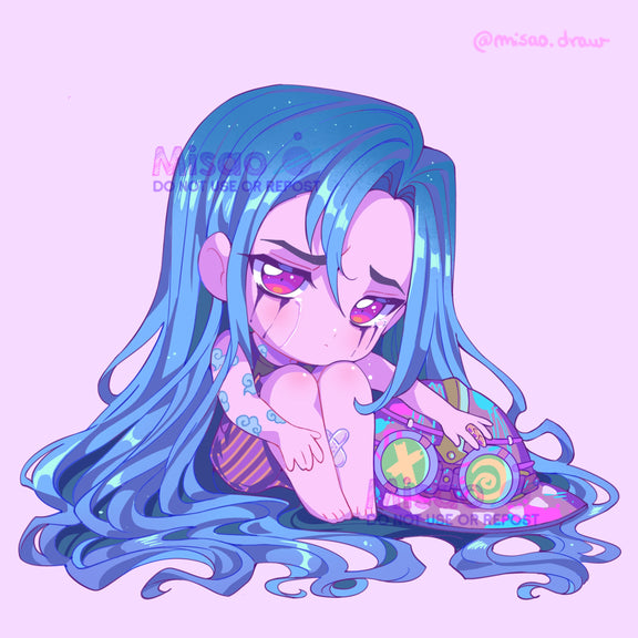 Arcane Chibi Extra In Hand Nakama Pin