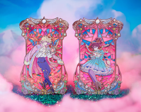 Star Lovers Stained Glass Day Extra In-Hand