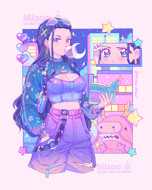 Modern Kawaii Devil Child